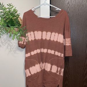 FREE PEOPLE TIE DYE DRESS/LONG SHIRT